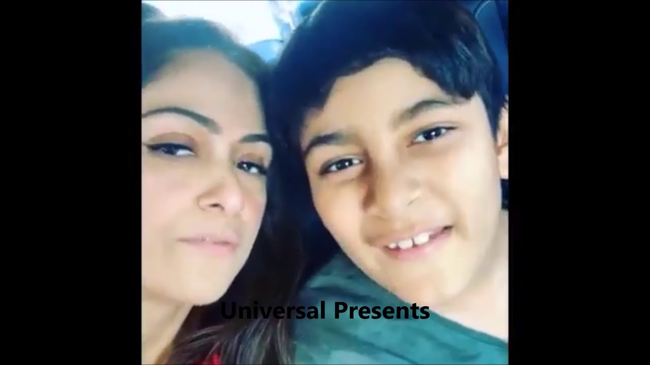 South Indian actress Simran having fun time with her children in lock down  - Actress Simran