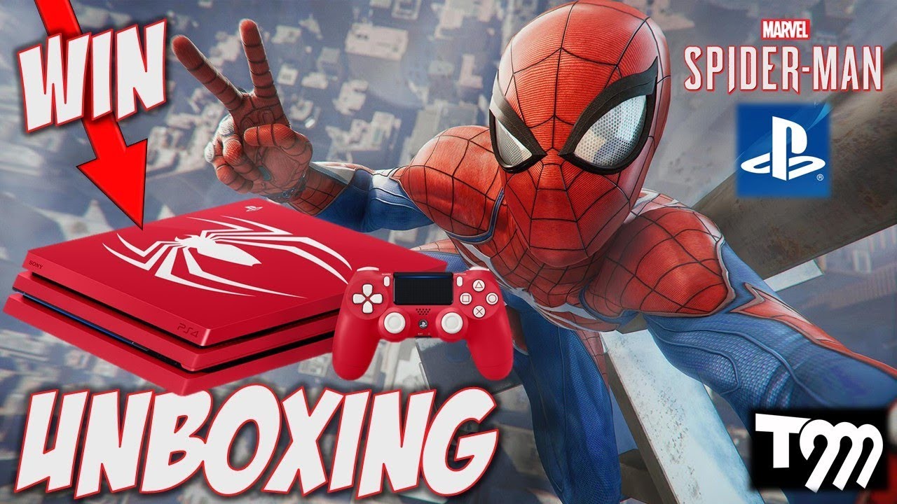 PS4 Pro SPIDERMAN Limited Edition Unboxing - YOU CAN WIN IT!!!