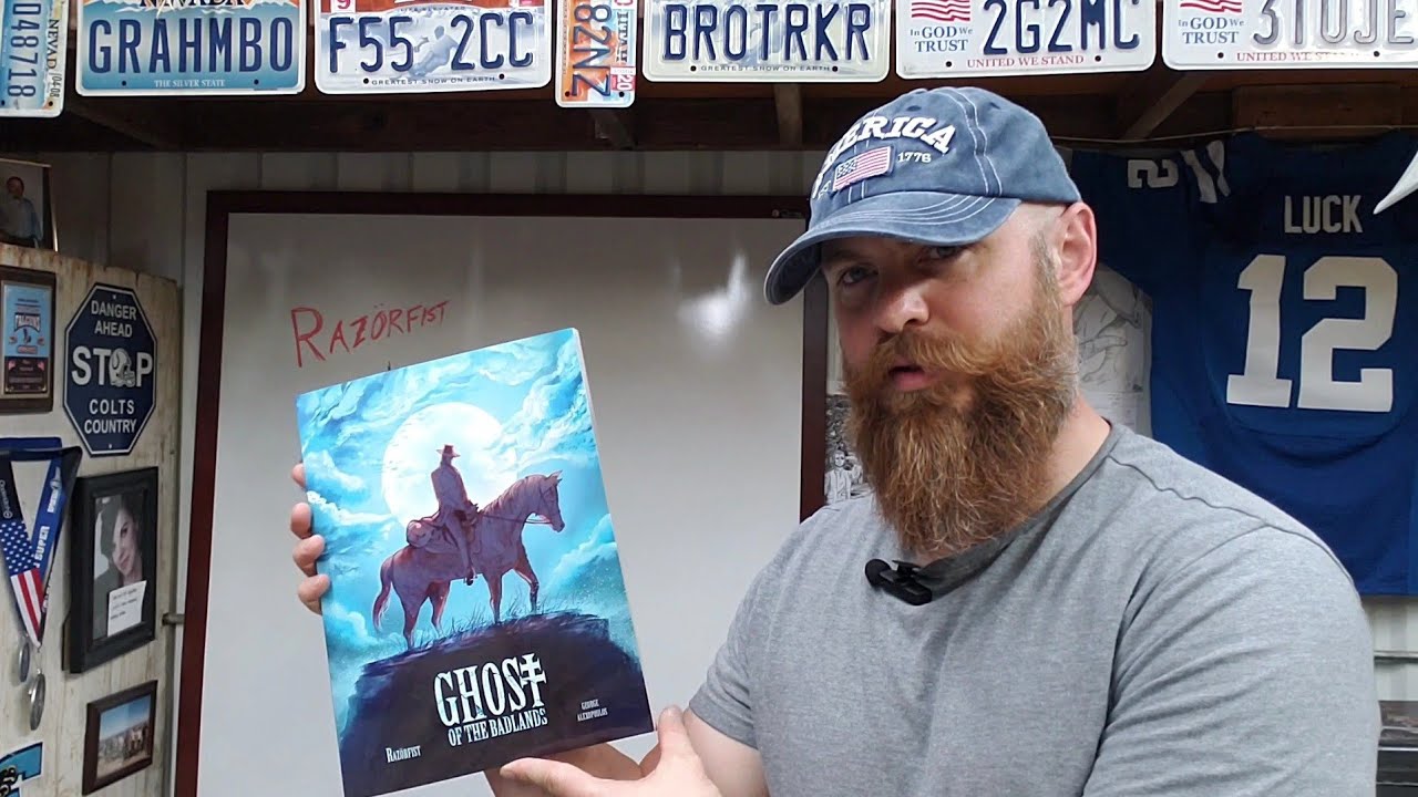 GHOST OF THE BADLANDS--Razorfist and GPrime85 come in off the top rope