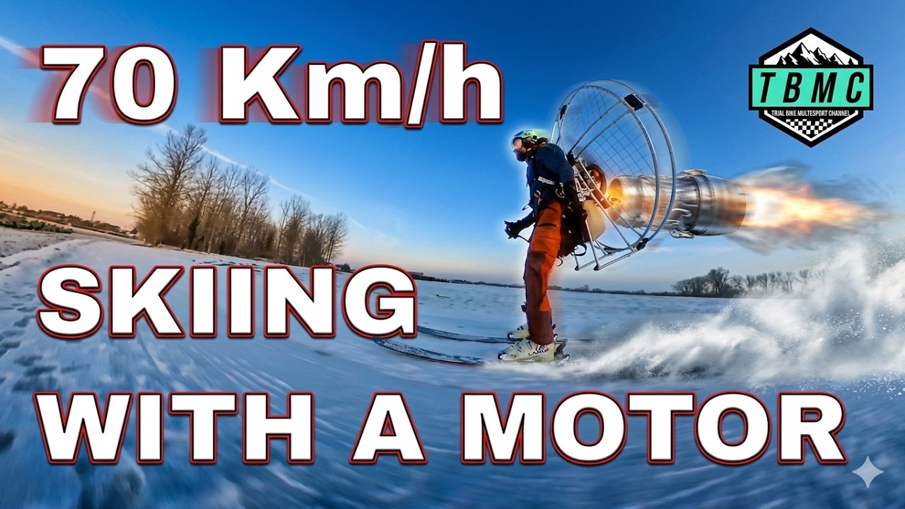 Paramotor Ski [AWESOME / FAST]