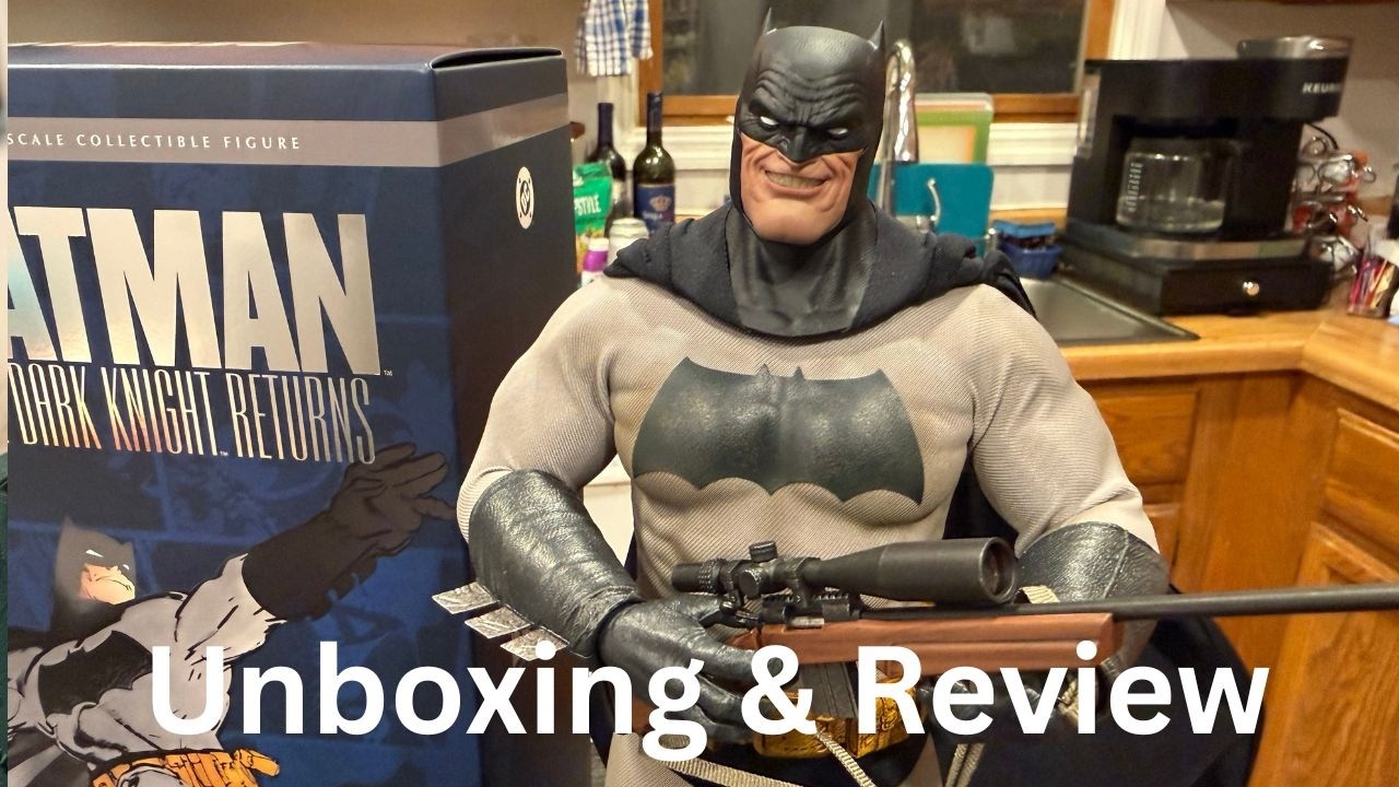 Hot Toys Batman Dark Knight Returns Unboxing & Review