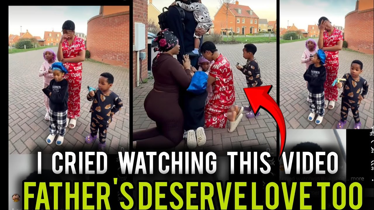 I LITERALLY CRIED WATCHING THIS VIDEO EVEN FATHERS  DESERVE LOVE MUST TO WATCH