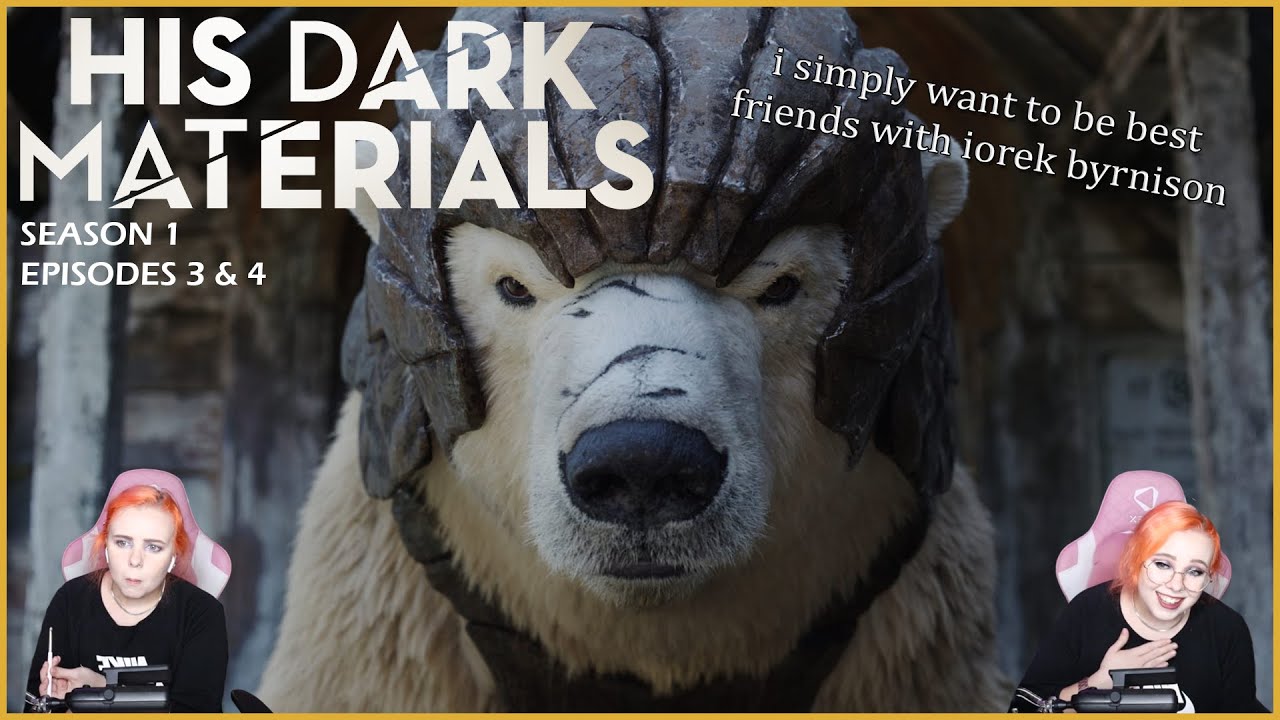 I LOVE BEAR || *His Dark Materials* S01 E03-04 || Makeup and Media Monday