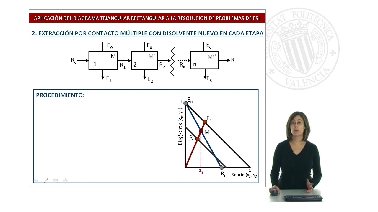 Aplicación del Diagrama Triangular Rectangular a la Resolución de Problemas de Extracción S |  | UPV