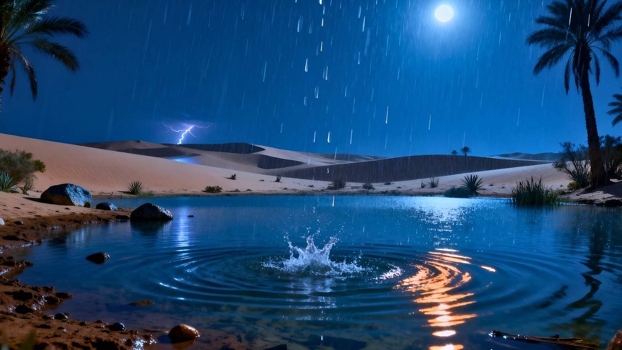 Live Rain Therapy 🌧️ Calm Your Mind Tonight