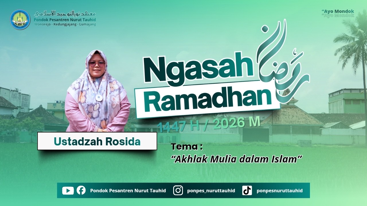 🔴  NGASAH RAMADHAN || Bersama Ustadzah Rosida