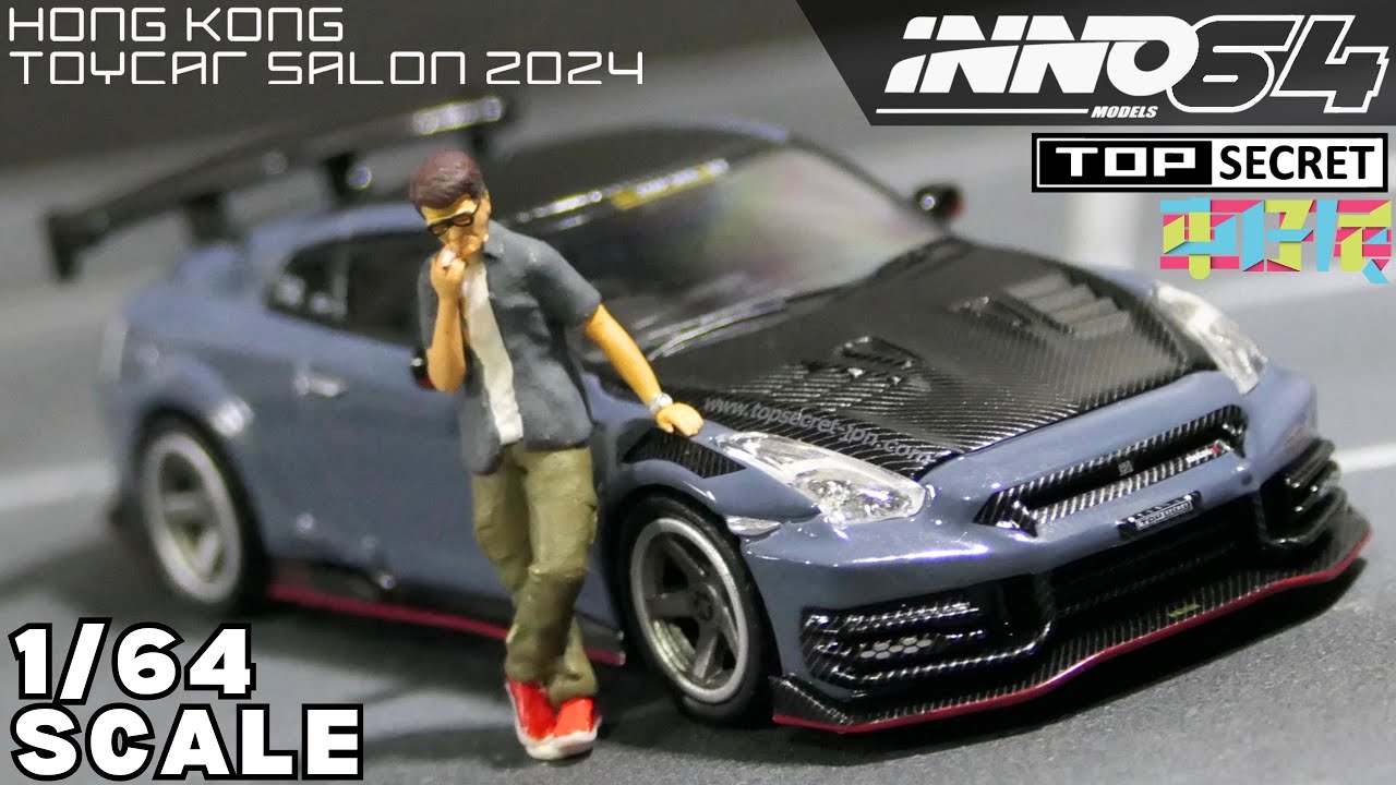 Unboxing INNO64 TOP SECRET Nissan GT-R R35 Nismo | Color: Stealth Grey | HEC 2024 Exclusive | Review