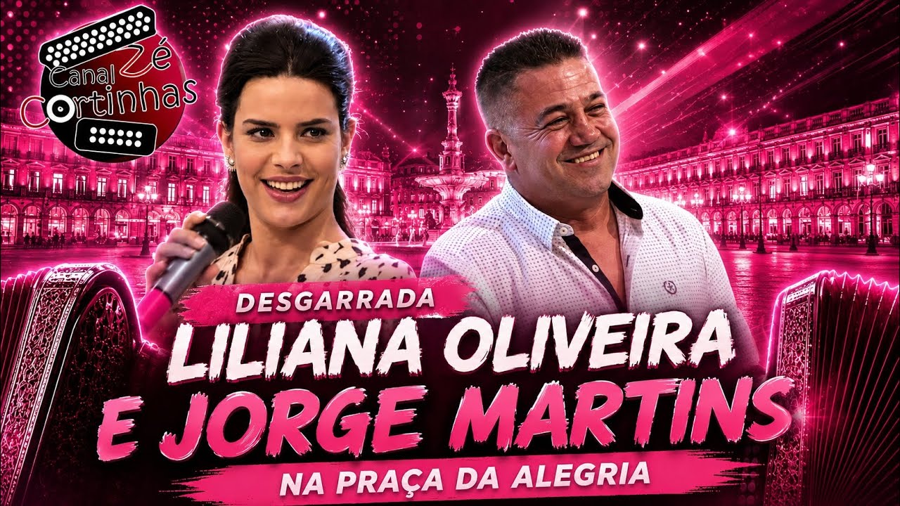 Desgarrada Liliana Oliveira e Jorge Martins na Praça da Alegria 