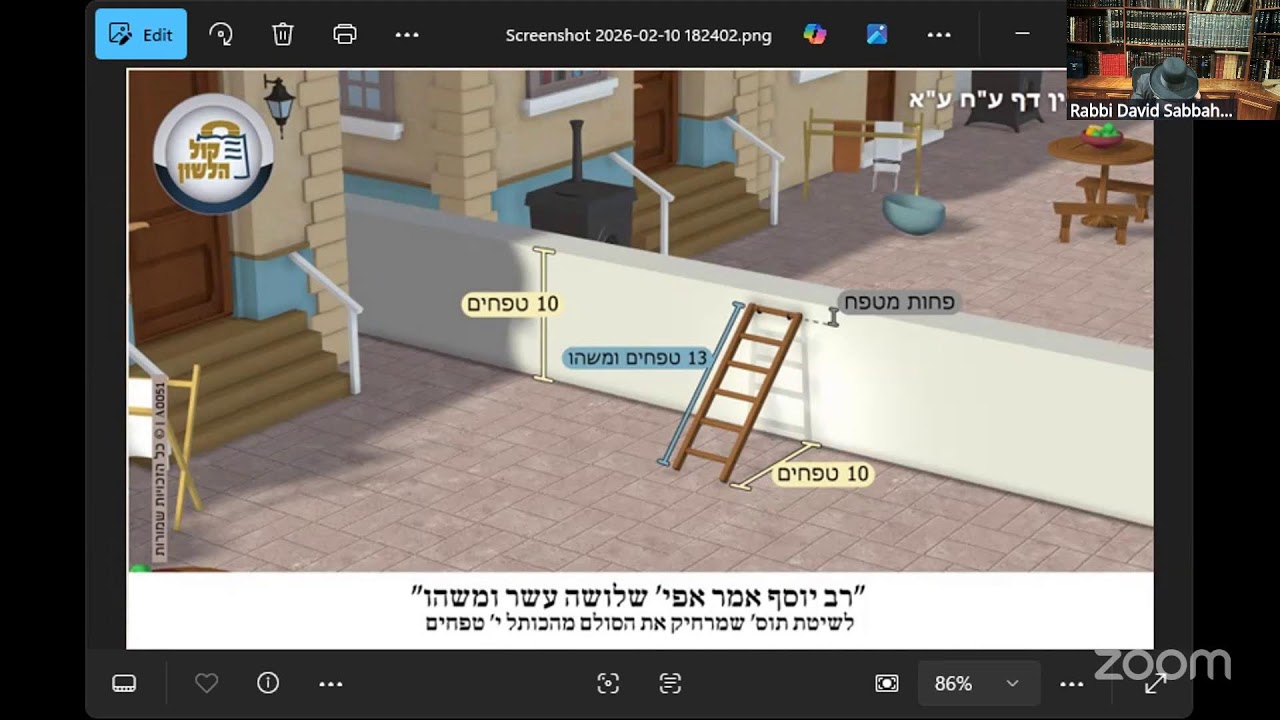 Rabbi David Sabbah En FRANÇAIS - עירובין עח ע