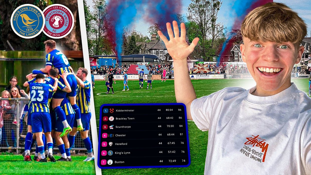 The Moment KING’S LYNN beat SCUNTHORPE UNITED at THE WALKS! King’s Lynn Town vs Scunthorpe United