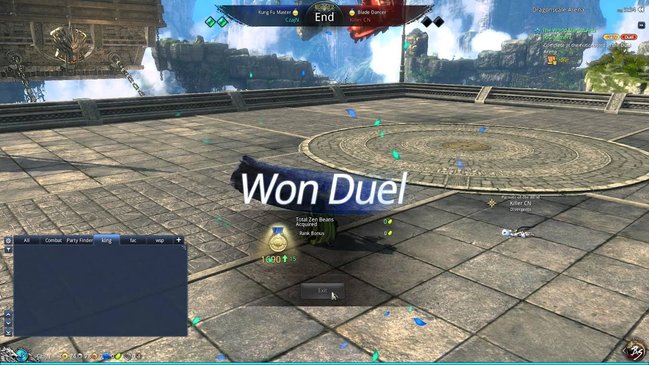 Blade & Soul - Kung Fu Master PVP!!! Part #1