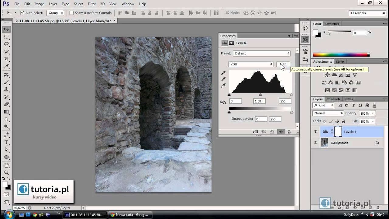 Photoshop CS6 beta - autokorekty w warstwach korekcyjnych