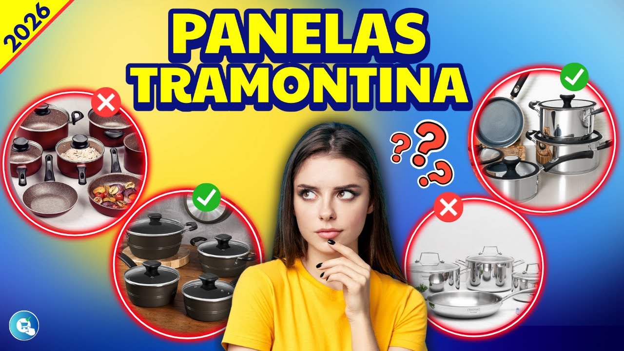 Qual o MELHOR JOGO DE PANELAS TRAMONTINA? Entenda as Diferenças Antes de Comprar Panelas Tramontina!