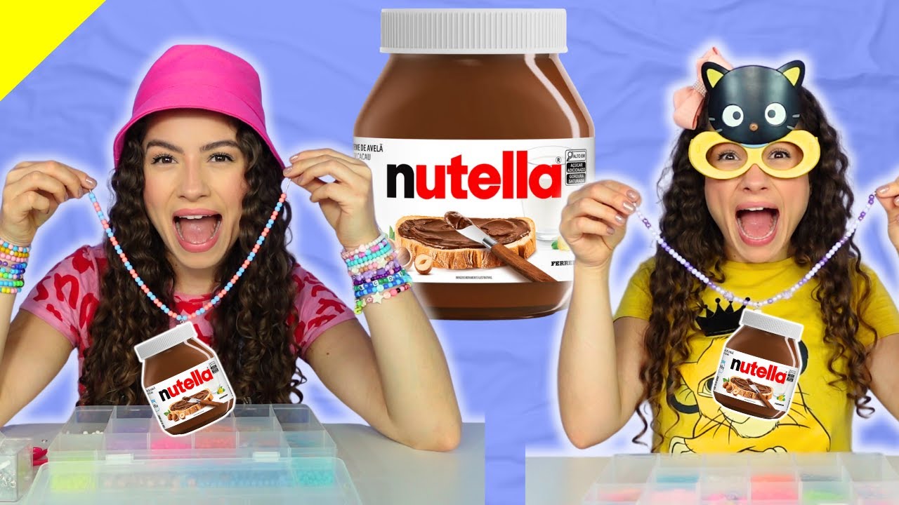 COLAR DE MIÇANGAS DE NUTELLA! 🤎🌰🍫