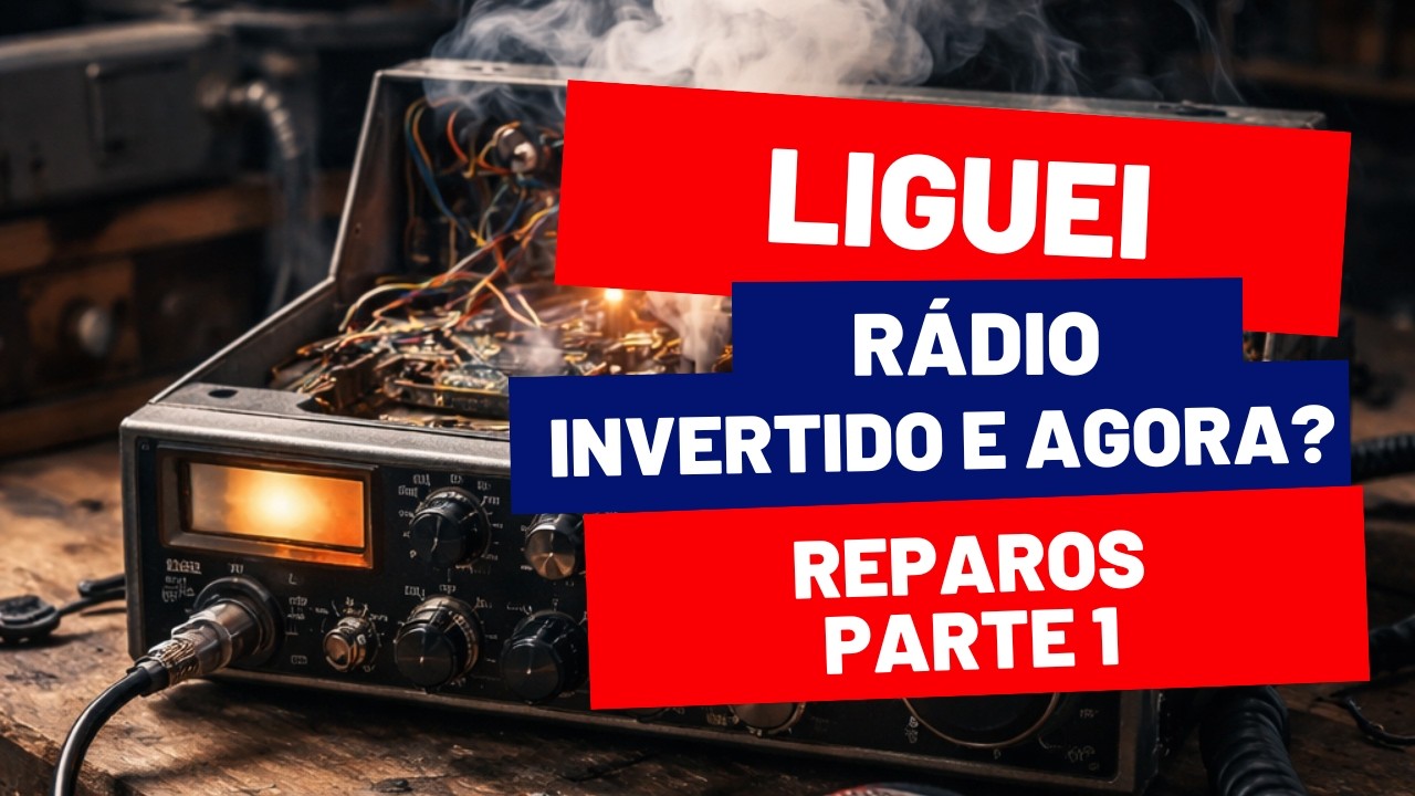 465 - Cobra 19 LTD Classic: Inversão de polaridade - parte 1