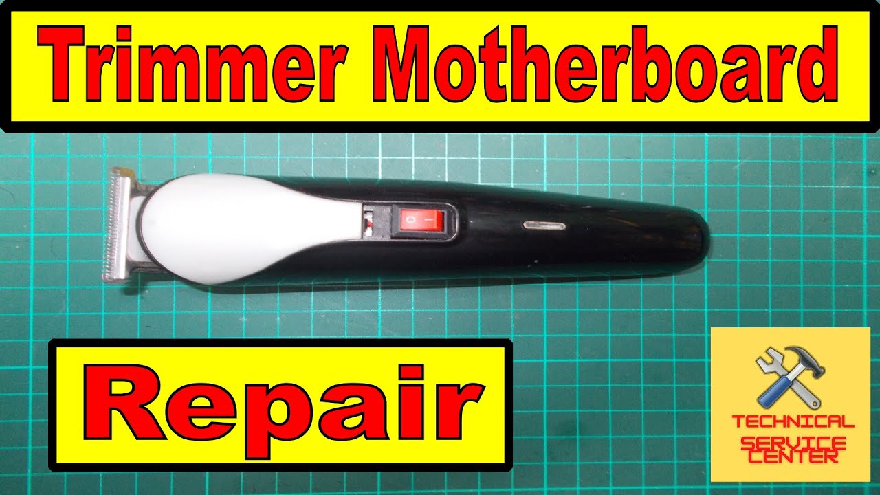 Step-by-Step Trimmer Motherboard Change and Repair: Live Demo for Easy DIY Fixes