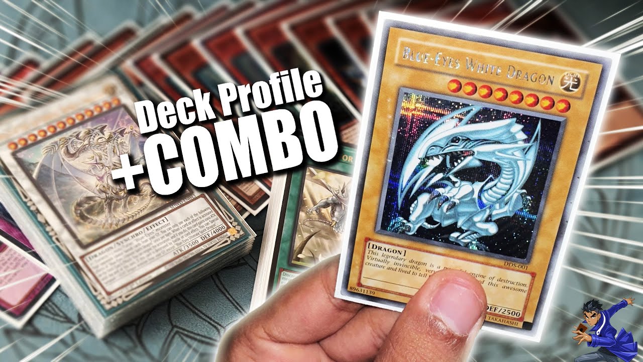 ¡Deck Profile Dragón Blanco de Ojos Azules con solo 30 dolares!