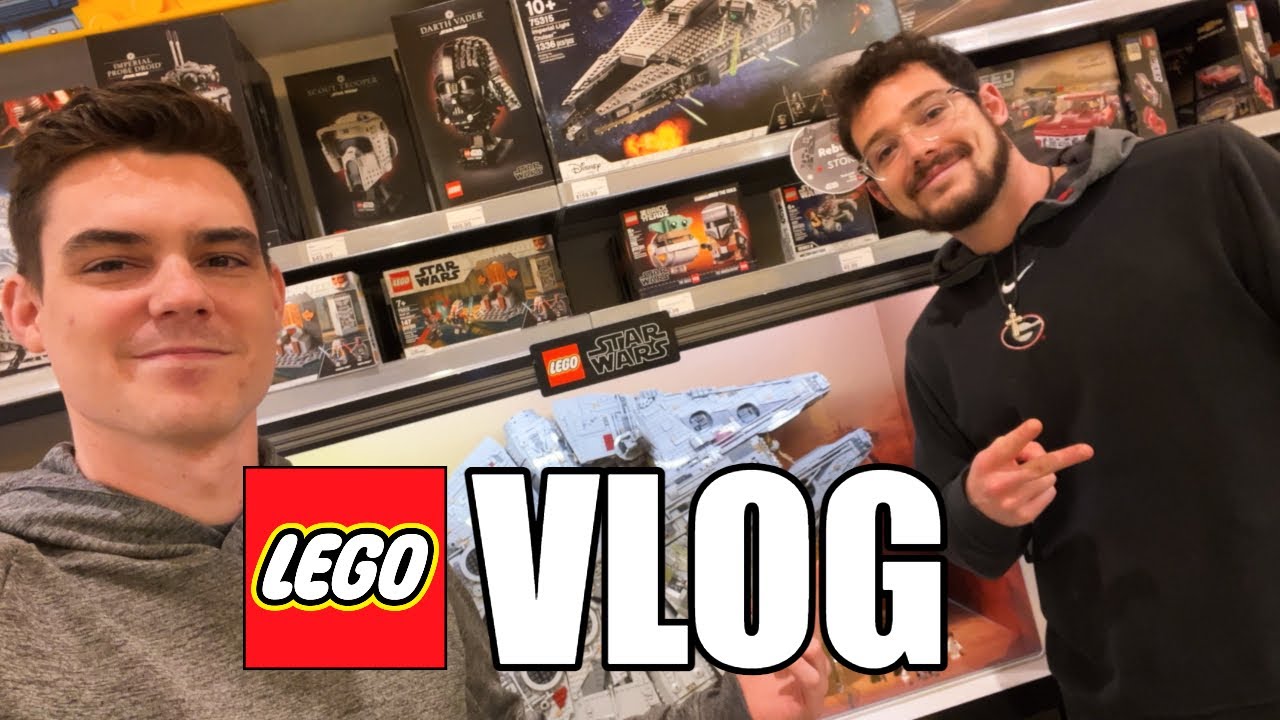 ЭПИЧЕСКИЙ МАГАЗИН LEGO со снятыми с производства наборами! Патриоты против Кольтов! (MandR Vlog)