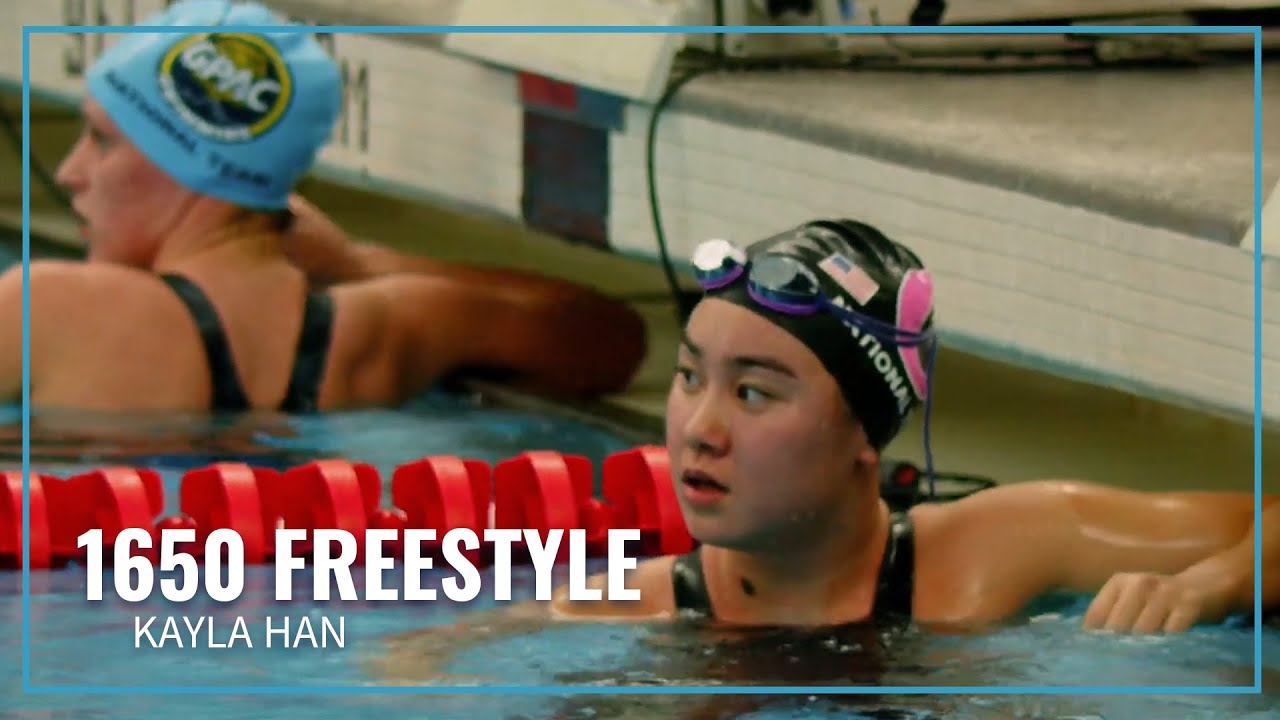 Kayla Han Wins by Over 15 Seconds in 1650 Freestyle | 2023 Speedo Winter Juniors East