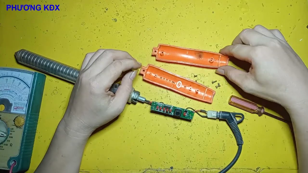sửa máy uống tóc không nóng