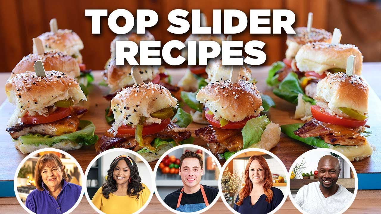Food Network Chefs' Top Slider Recipe Videos