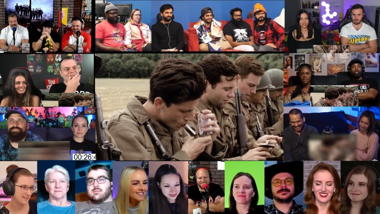 【Full】Band of Brothers 09 reaction mashup