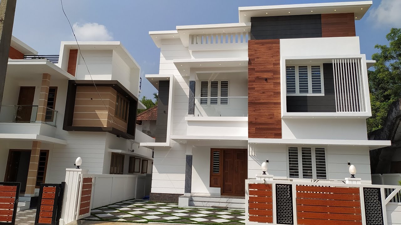 തൃശൂരിൽ 4 bhk പൊരി വീട് / Thrissur 4 bhk Posh Villas