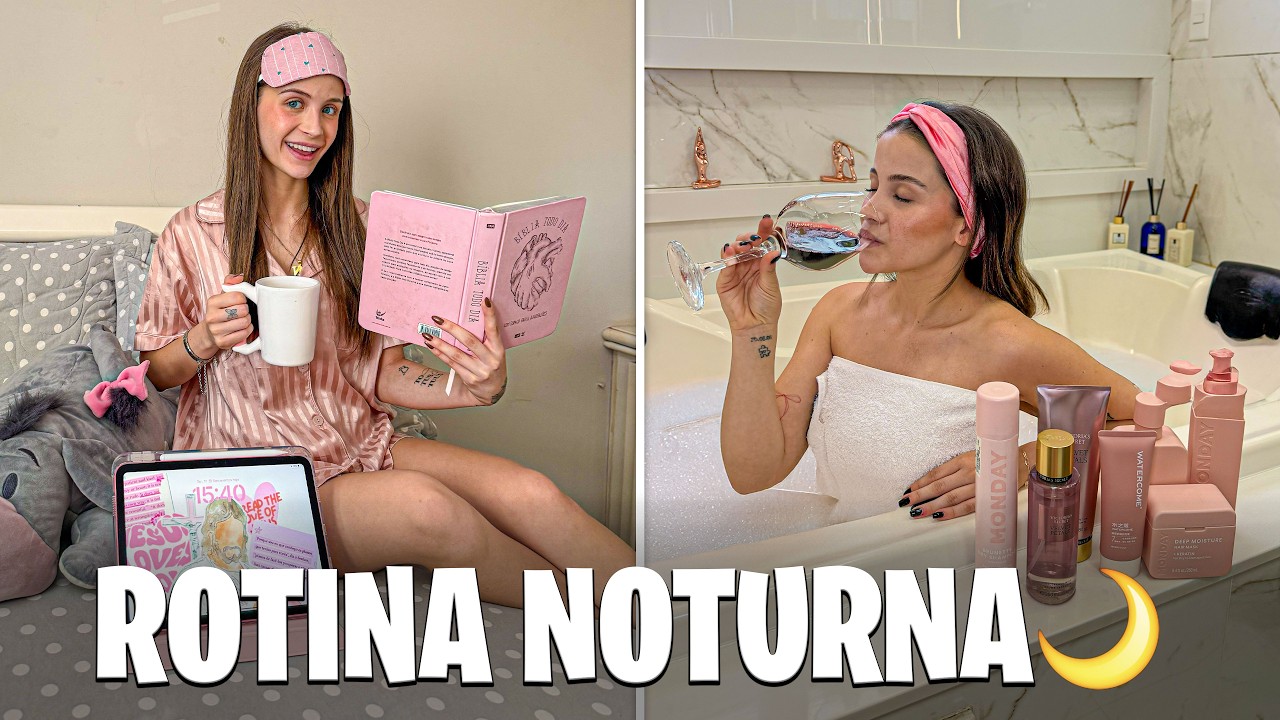 Nossa ROTINA DA NOITE Clean Girl!