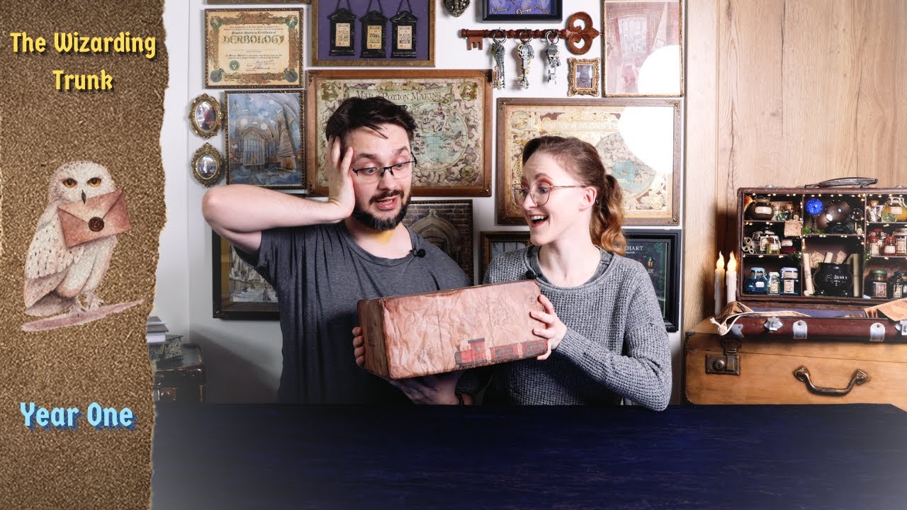 Zaczynamy naukę w Hogwarcie! - The Wizarding Trunk: Year One UNBOXING 🏰✨