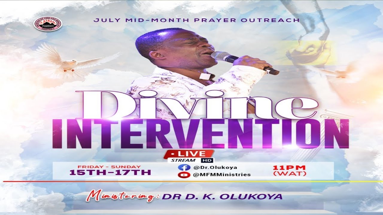 MID-MONTH PRAYER OUTREACH DAY 1 (15-07-2021) Dr D. K. Olukoya