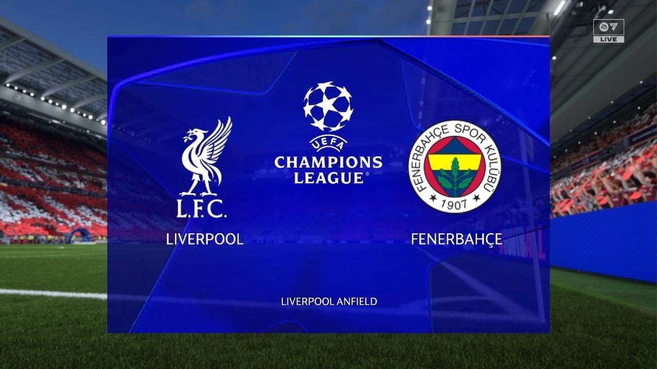  Liverpool vs FENERBAHÇE UEFA Champions League