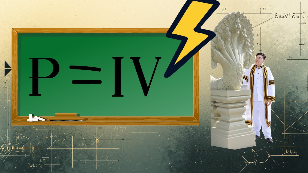 ใครชอบ P=IV ต้องดูคลิปนี้!!! A level Physics