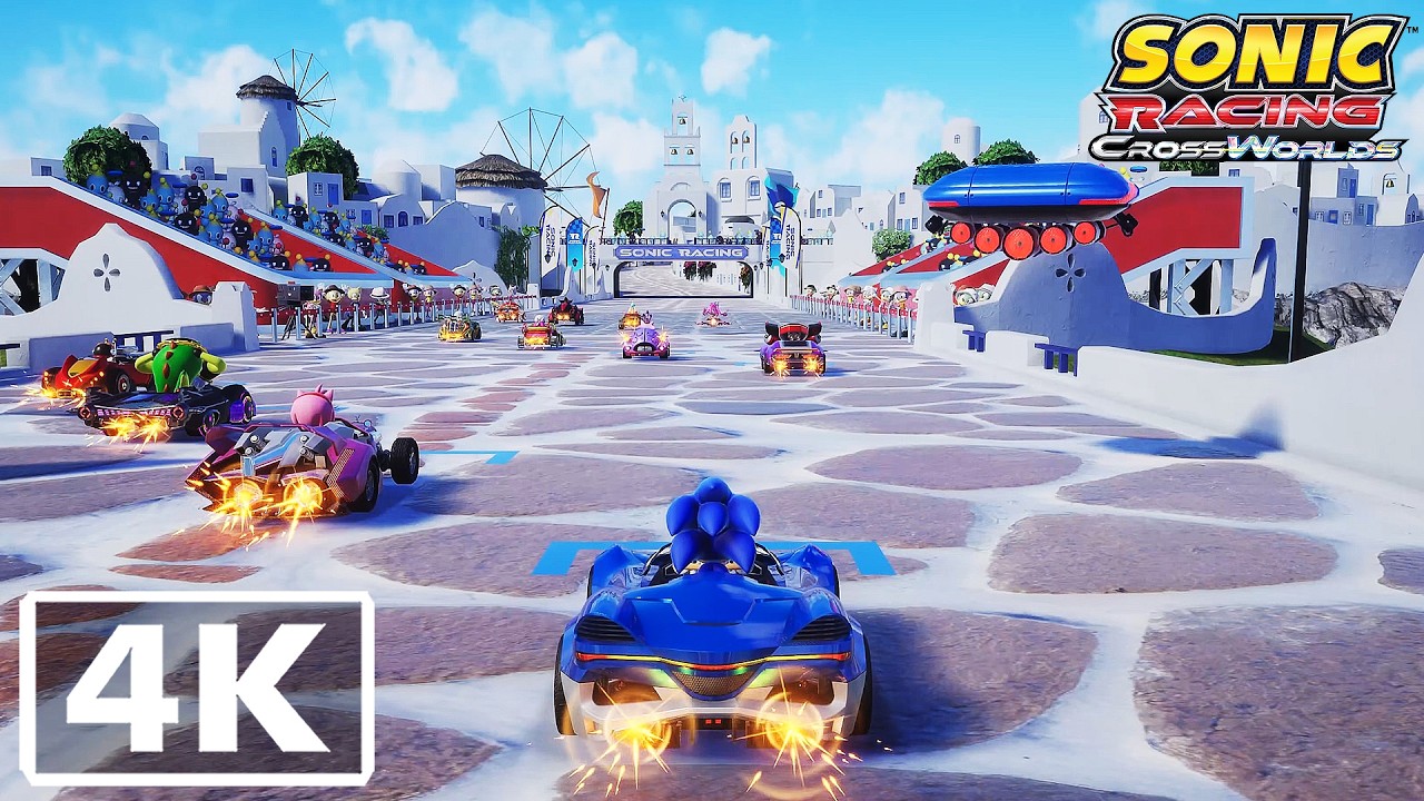 Sonic Racing Crossworlds - Walkthrough Part 01 [4K]