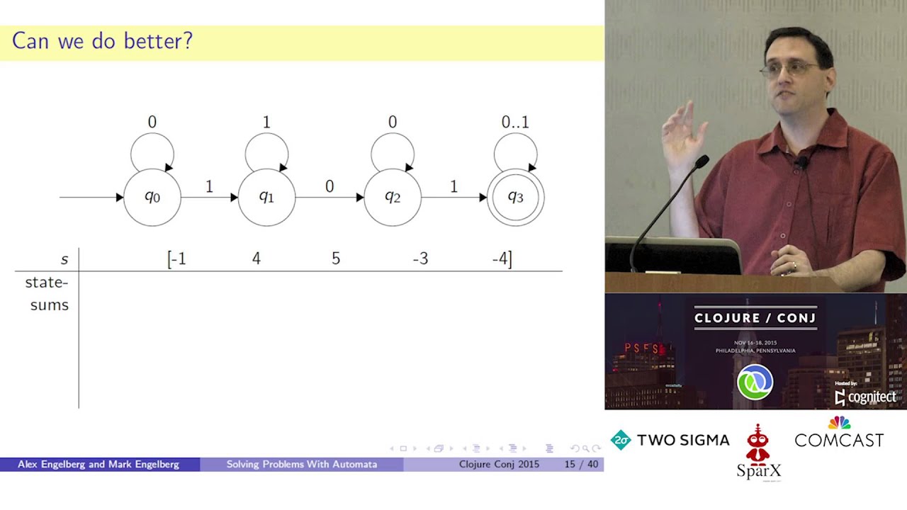 Solving Problems with Automata - Mark Engelberg & Alex Engelberg