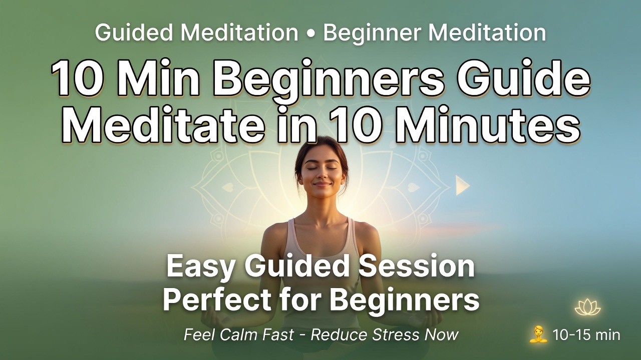 Meditation for Beginners: 10 Minute Guided Meditation