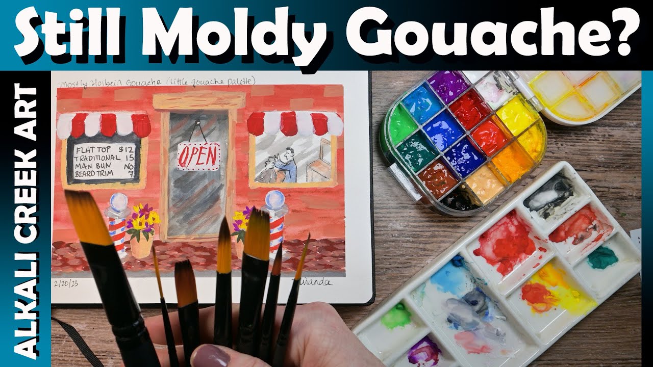 Is This Gouache MOLDY AGAIN?  Already?