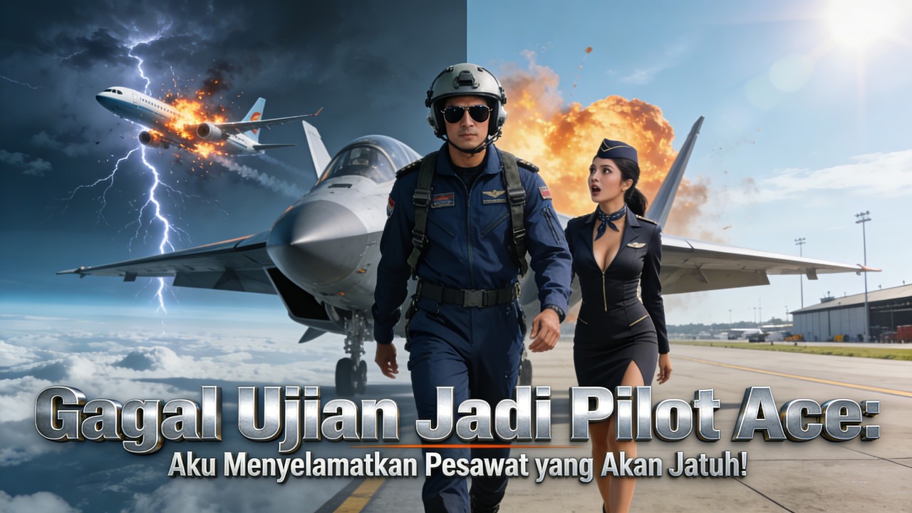 Gagal Ujian Jadi Pilot Ace: Aku Menyelamatkan Pesawat yang Akan Jatuh!