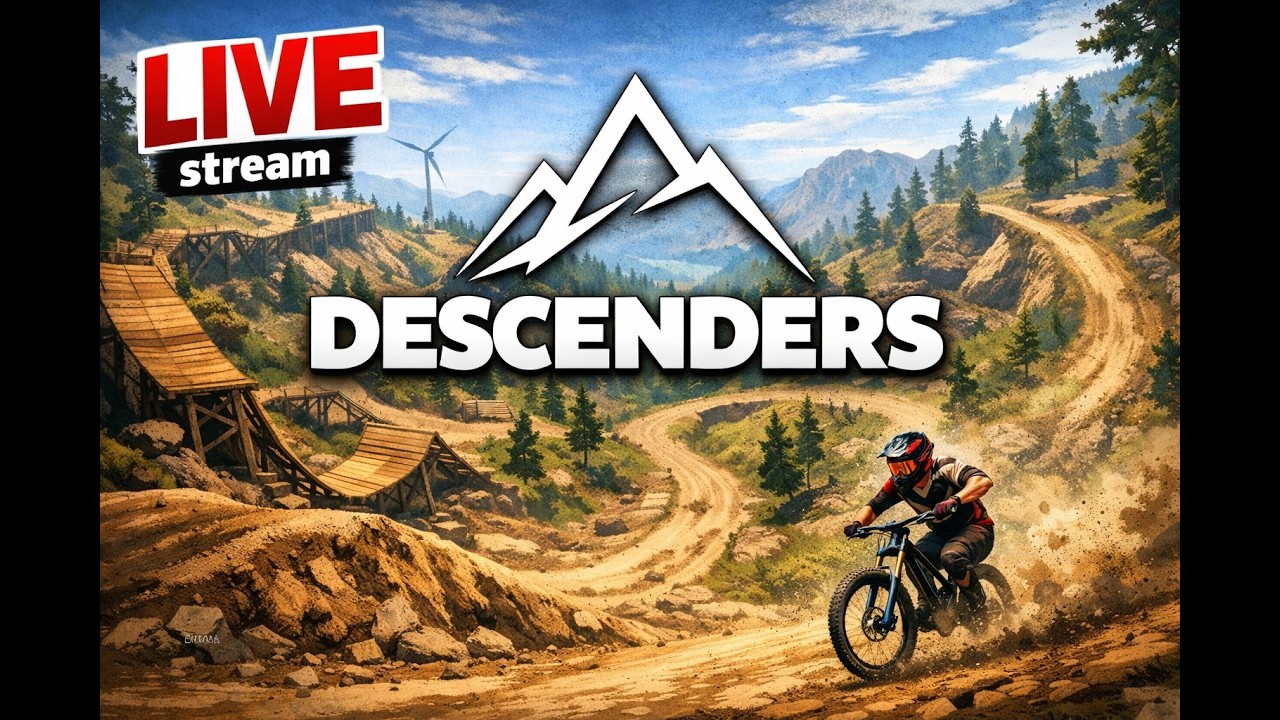 Hitting the Biggest jumps in Descenders