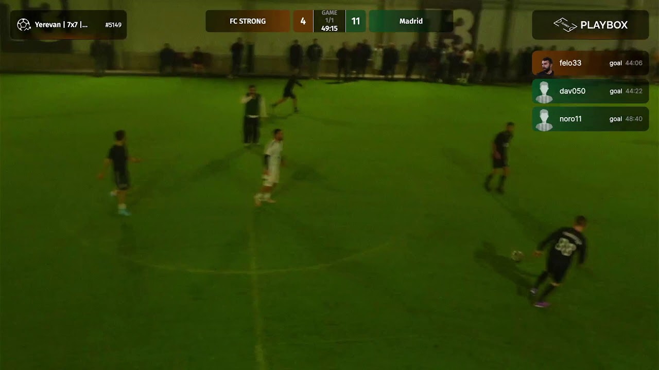 Playbox League 7x7 Strong vs Madrid 09.02.2026
