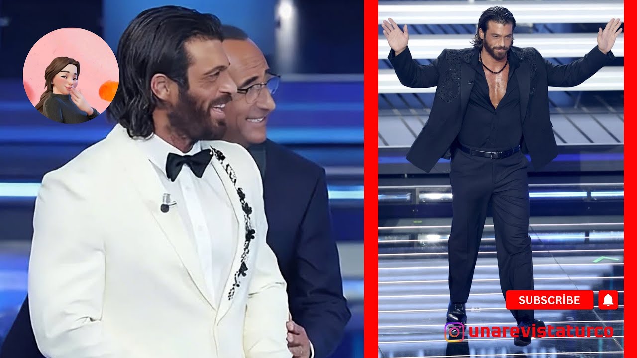 #CanYaman conquista #Sanremo2026 y todos hablan de su aparición 📸  #canyamanlove