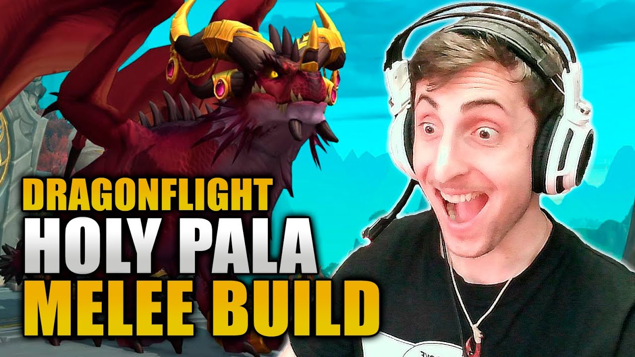 THE NEW MISTS??? Dragonflight Holy Paladin Melee Build in the RUBY LIFE POOLS! | Dragonflight Beta
