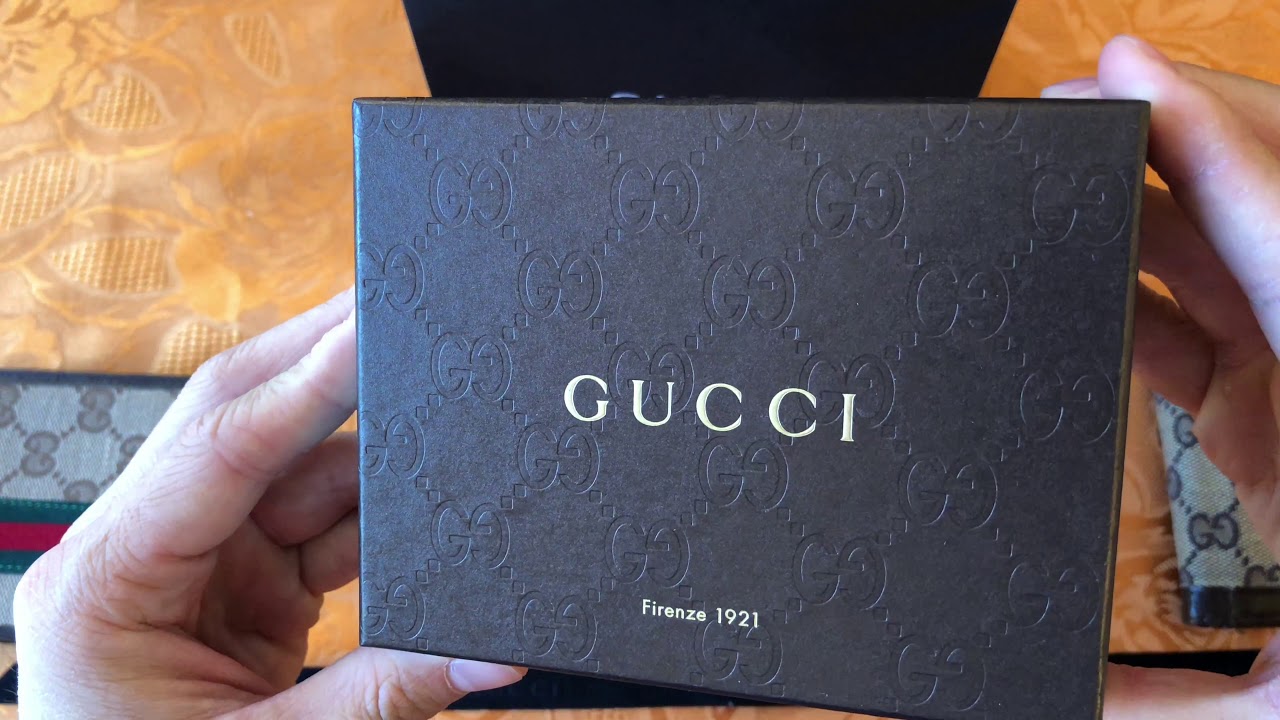 Portafoglio di GUCCI originale vs falsi