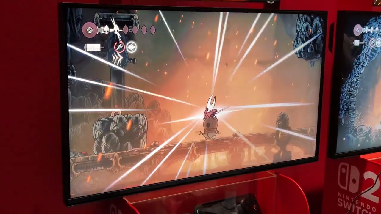 Gamescom 2025 : Hollow Knight Silksong - Nintendo Switch 2 Gameplay (4K)