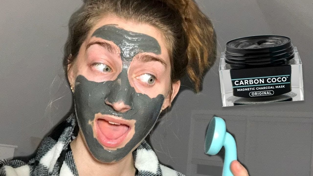 CARBON COCO MAGNETIC CHARCOAL FACE MASK REVIEW + DEMO | IS IT MAGIC?!