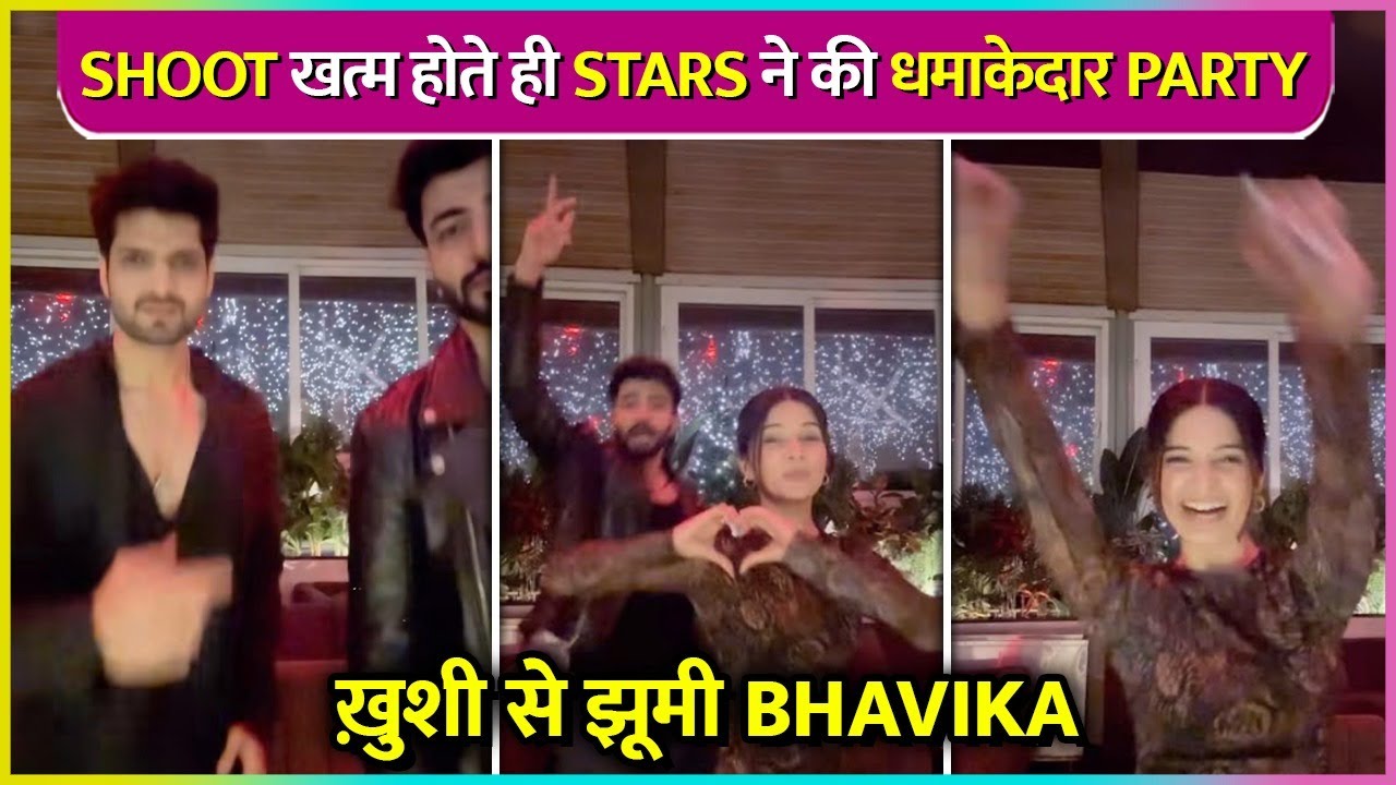 Hitesh Bharadwaj Dances With Bhavika Sharma After Wrapping GHKKPM Shoot! Party All Night