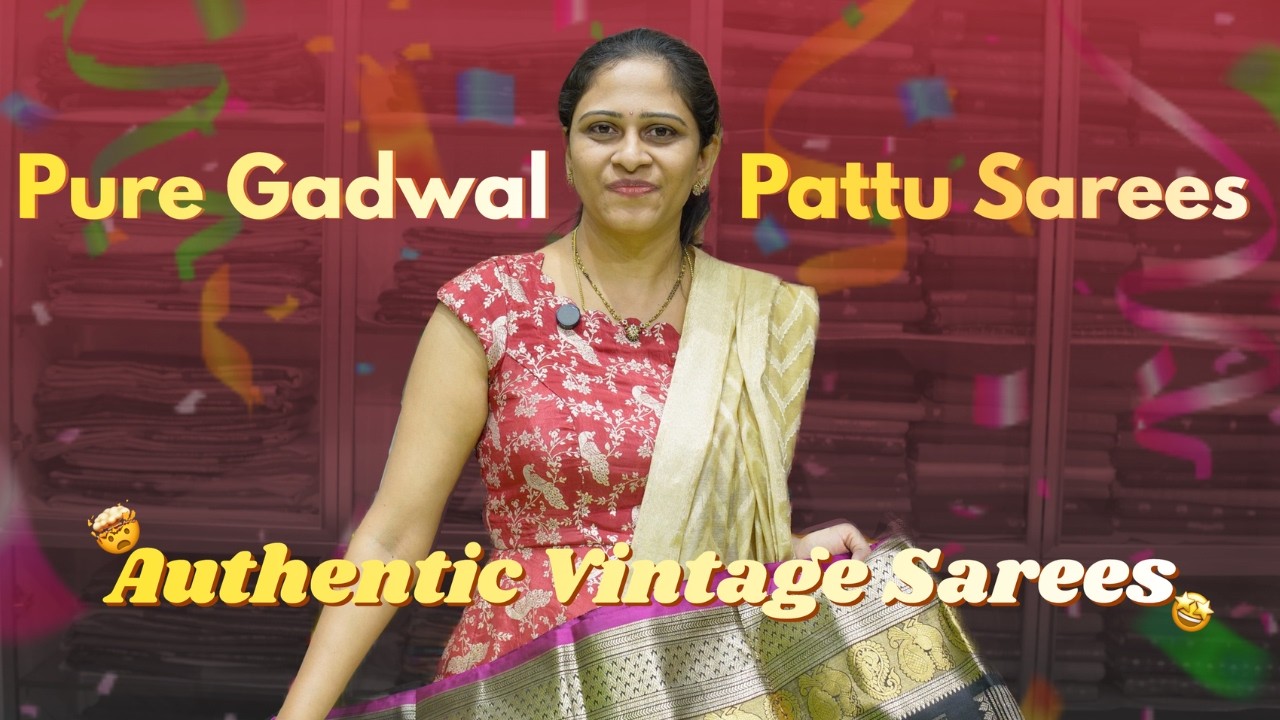 Wedding Special Gadwal Silk Sarees | Premium Collection