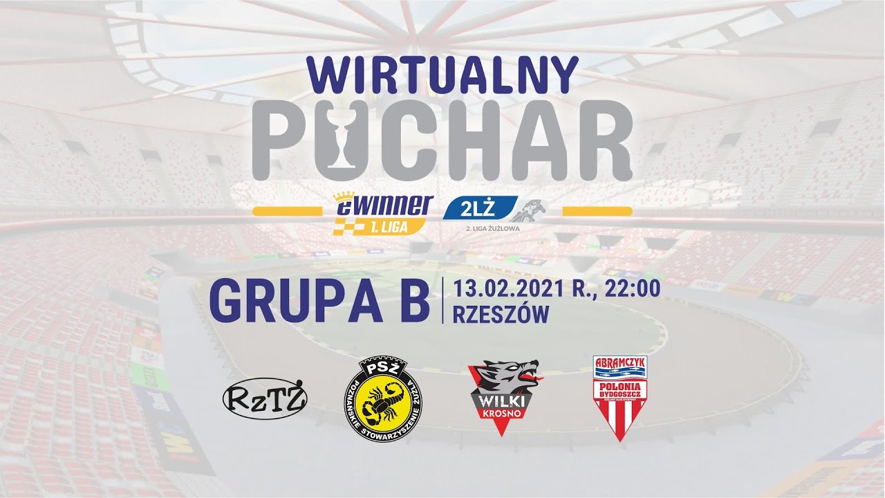 Grupa B | Runda 1 | Wirtualny Puchar eWinner 1. Ligi i 2. Ligi Żużlowej