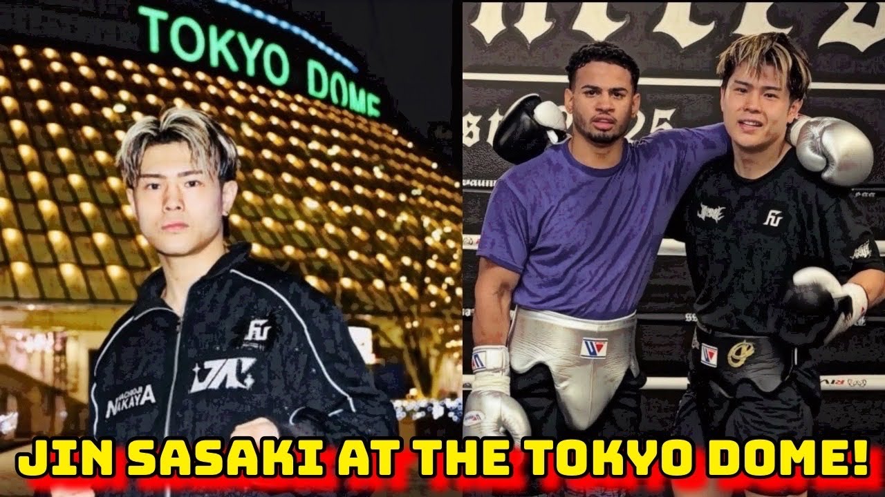 JIN SASAKI 佐々木尽 LEVELING UP IN AMERICA PREPARING FOR SORA TANAKA AT TOKYO DOME!!!