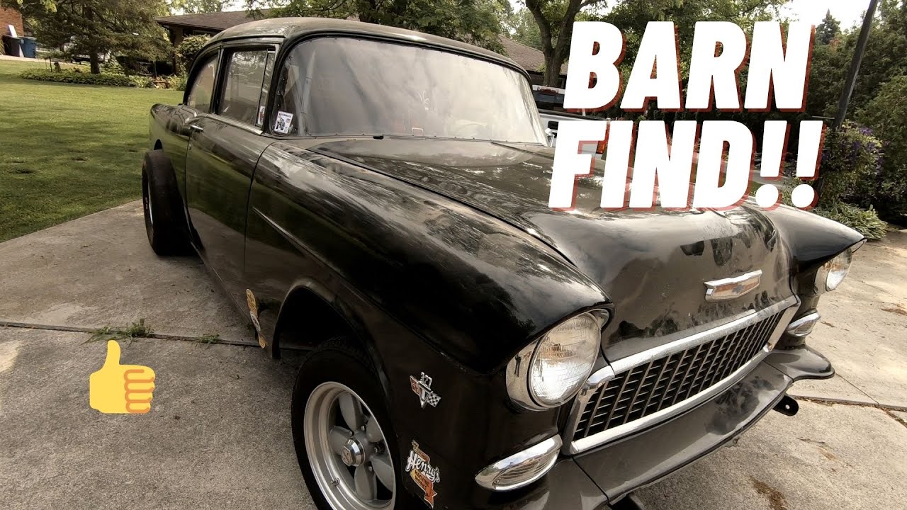 I Bought a 55 Chevy Gasser Barn find!!