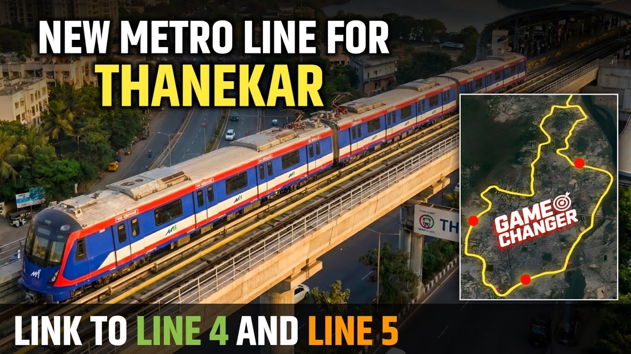 New Metro for Thane | Thane Ring Metro 2025 | Connect to Line 4 and Line 5 | Latest Update snd Route